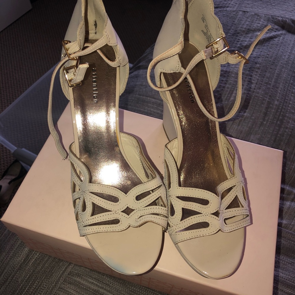 Lightly worn but beautiful wedges